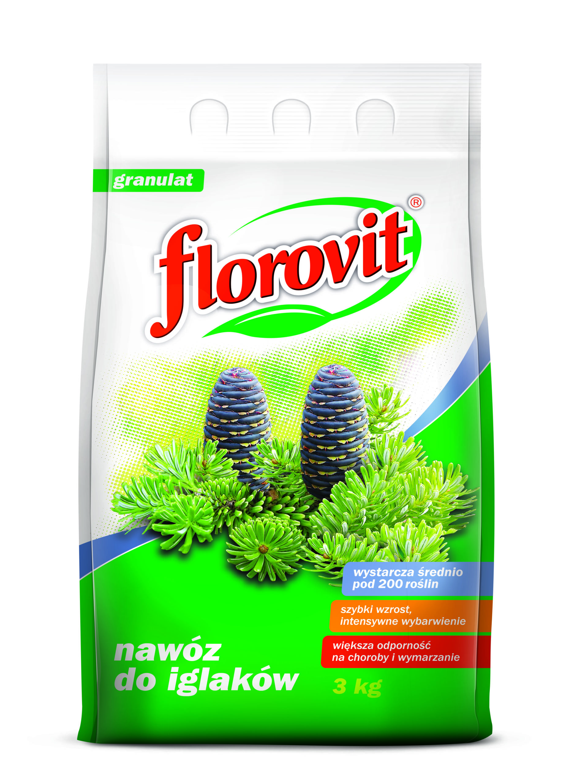 Florovit nawóz do iglaków granulat worek 3kg