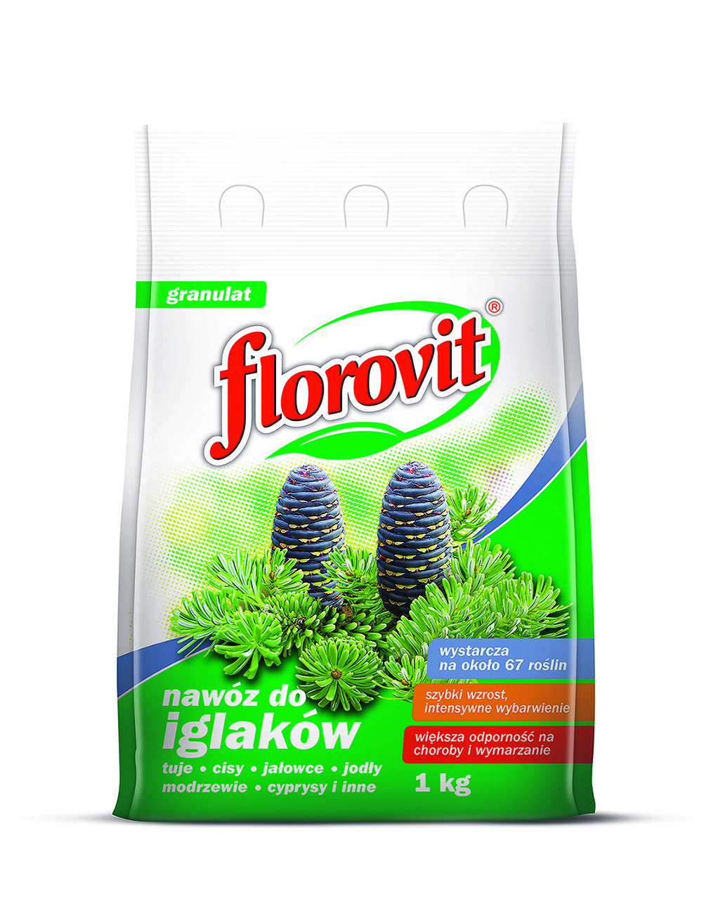 Florovit nawóz do iglaków granulat worek 1kg
